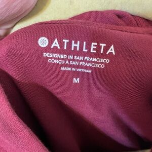 Athleta Maroon Top - Size M